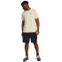 UA Unstoppable Vented Short-GRY BLK-001