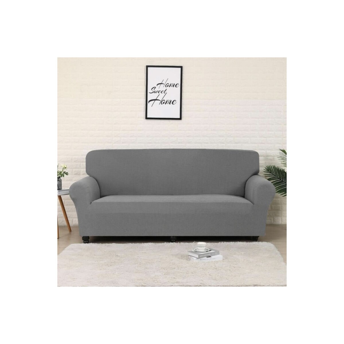 Funda Protectora de Sofá Anti Manchas 3 Plazas - GRIS 