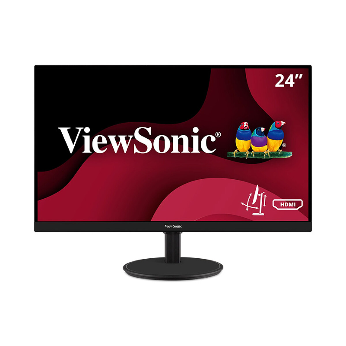 Monitor Viewsonic LED VA2447-MHJ 24" Full HD 75Hz 5ms Curvo 