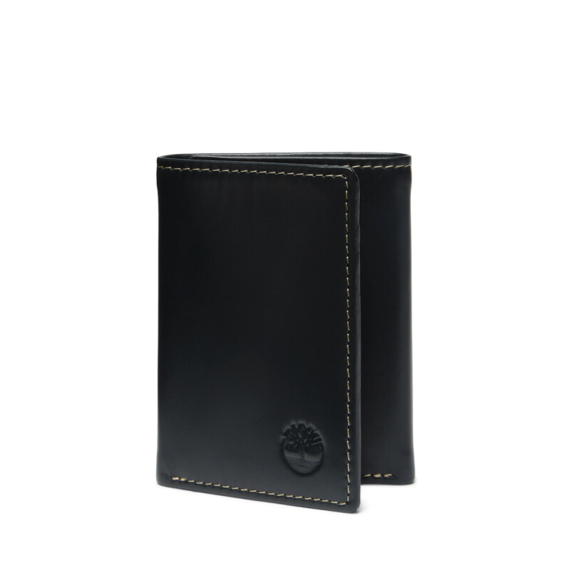 Billetera Smooth Trifold Hombre Black