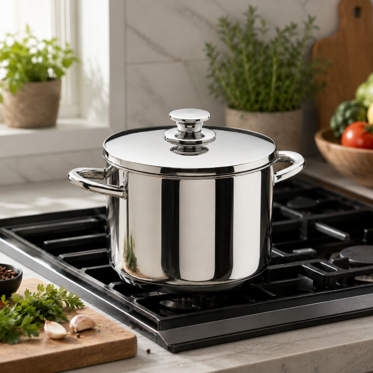 Olla inox 32cm 13.5 lts Vitrocor 
