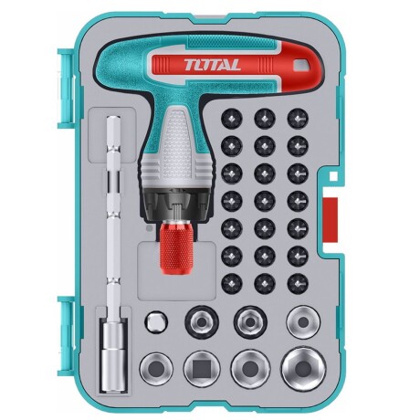 Juego De Destornillador, Puntas y Dados - 31 Piezas Juego De Destornillador, Puntas y Dados - 31 Piezas