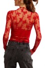 LADY LUX LAYERING TOP Bordo