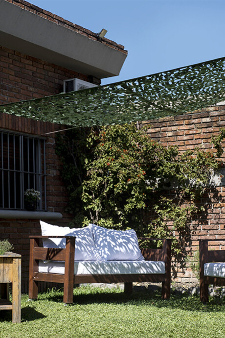 Red De Sombra, Pérgola 4x4 Metros Verde