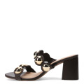 Sandalias de Mujer Bottero con Apliques Marrón