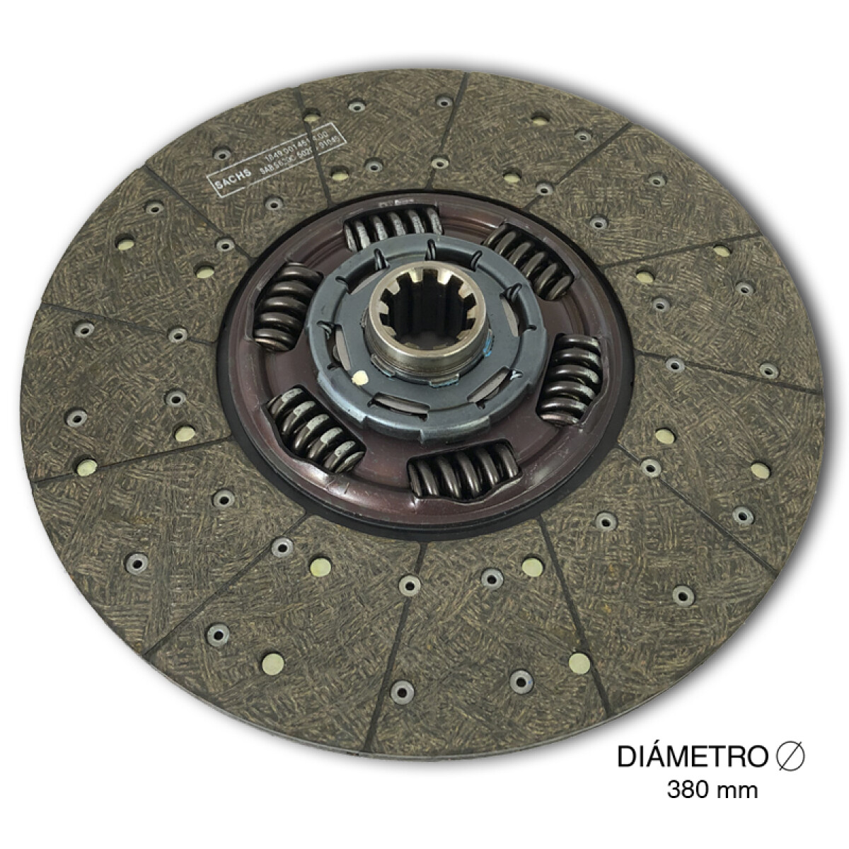 Disco Embrague Iveco Tector 380mm 