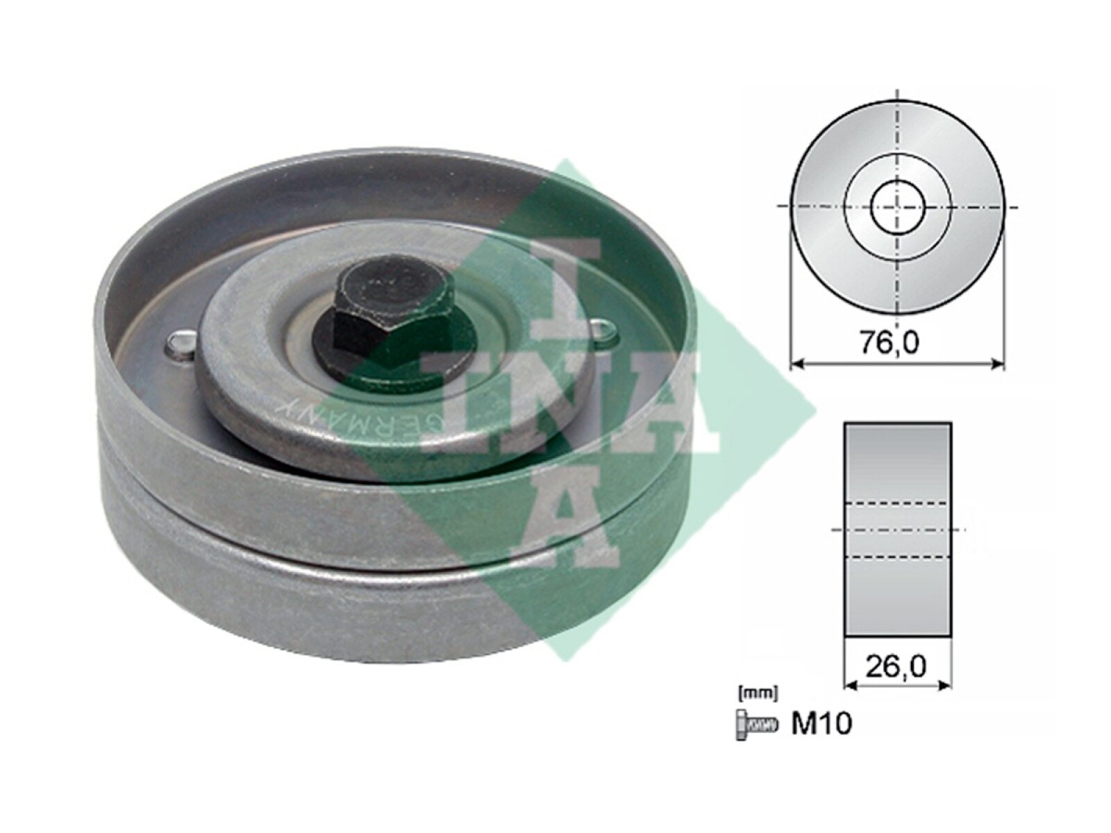 Tensor Guia Correa Chev Corsa Ii/Meriva 00-17 