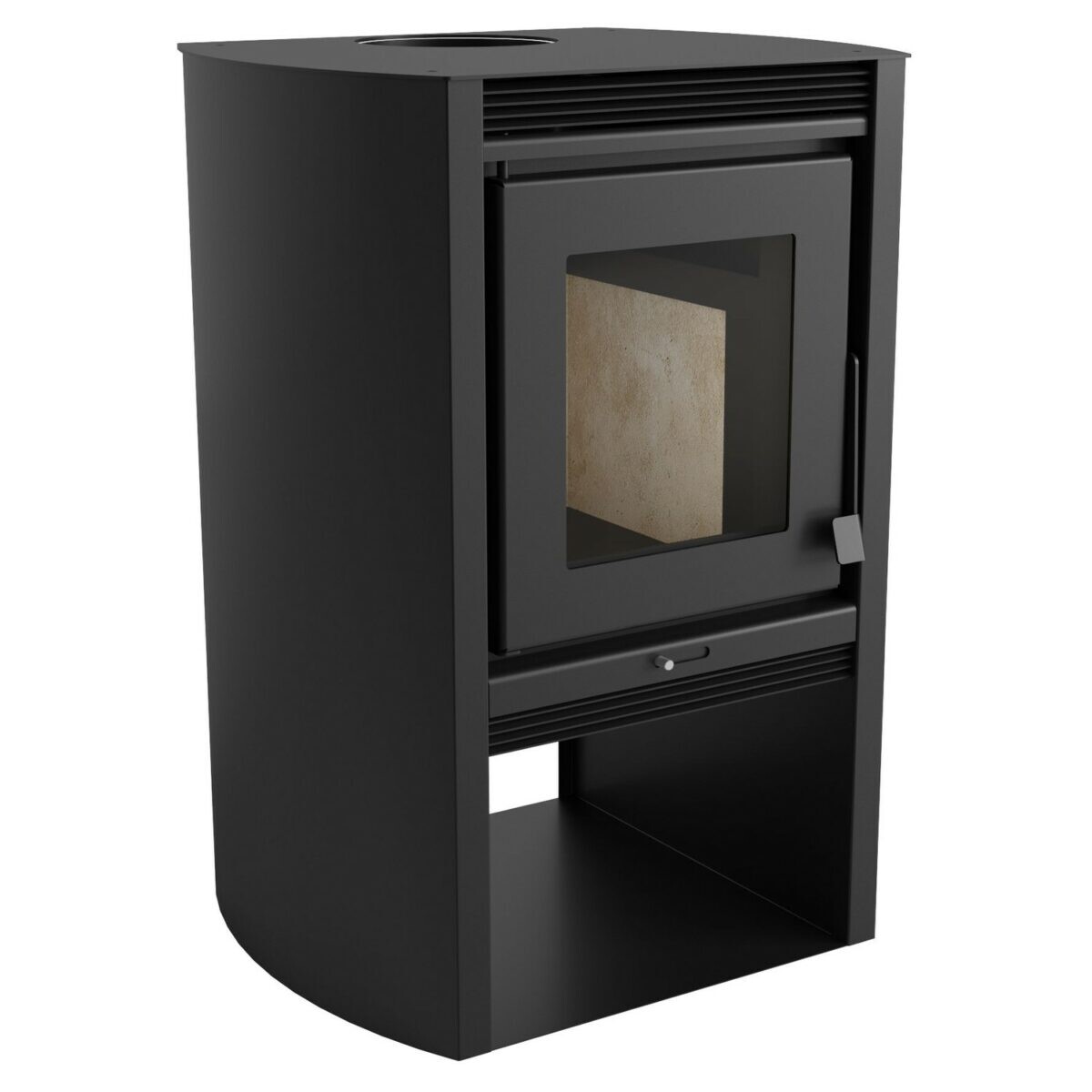 CALEFACTOR A LEÑA METAVILA GRAFITO 690EXP 