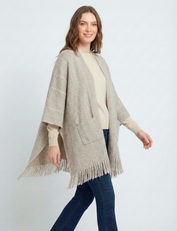 Cardigan Barrington BEIGE/MULTI