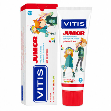 Pasta de Dientes Vitis Junior Gel 75ml Pasta de Dientes Vitis Junior Gel 75ml