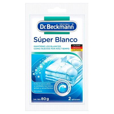 Super Blanco Doypack Dr.beckmann 80 Grs. Super Blanco Doypack Dr.beckmann 80 Grs.