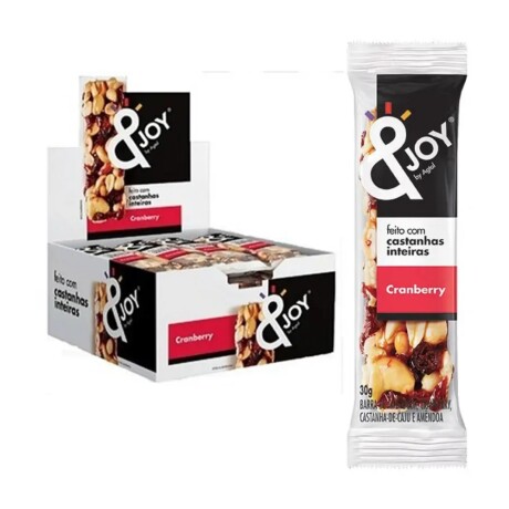 Barra De Proteinas Joy AG007 Mix Frutos Secos 30GR ARANDANOS