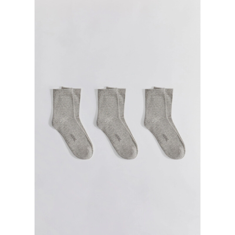 KIT COM 3 PARES MEIAS UNISSEX 1BSN