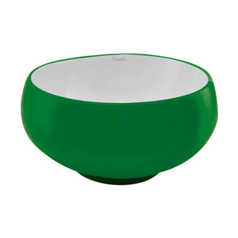 BACHA LAVATORIO DE APOYAR VERDE 0.31x0.31x0.16 AQUALIA 000