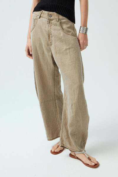 PANTALON DIANA Camel