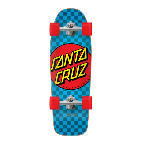 Carver CX Santa Cruz Classic Dot Check 9,80¨ x 30,20¨ - Surfskate Completo Carver CX Santa Cruz Classic Dot Check 9,80¨ x 30,20¨ - Surfskate Completo