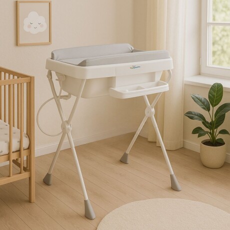 Baño con cambiador Millenia gris