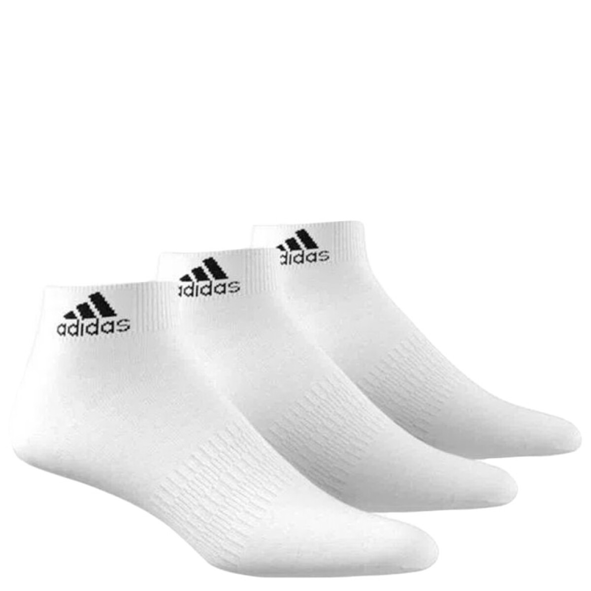 Medias de Hombre Adidas X3 Light Ankle - Blanco - Negro 