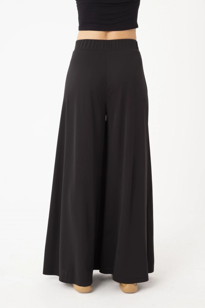 PANTALÓN PERNA ANCHA Negro