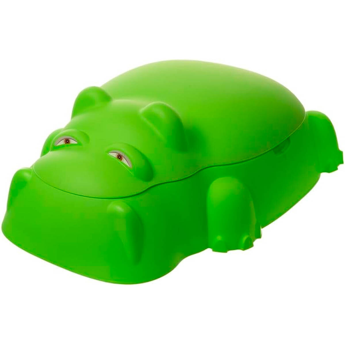 Arenero Piscina Starplay Infantil Plástico Hipopótamo - Verde 