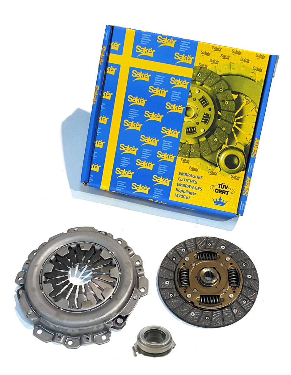 KIT DE EMBRAGUE VOLKSWAGEN FUSCA 200MM 24D SAKER 