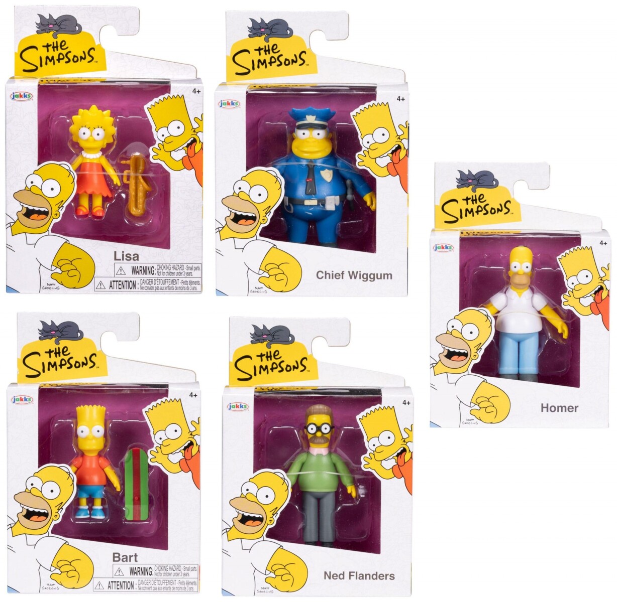 Figura The Simpsons 2.5" – Personajes Surtidos 