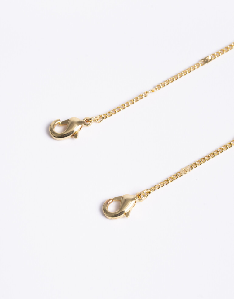 Pulseras Flexibles Sets Cubic zirconia Set De Pulseras Flexibles Con Cubic Zirconia - Dorado