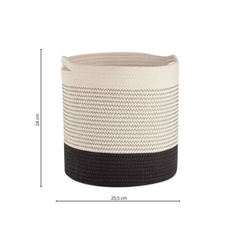 Canasto Seamix 25,5 cm Lineas