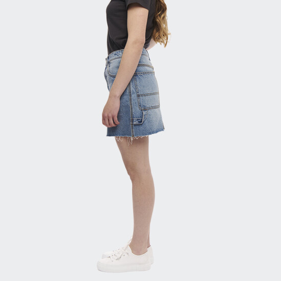 Falda Wrangler Cotton Azul