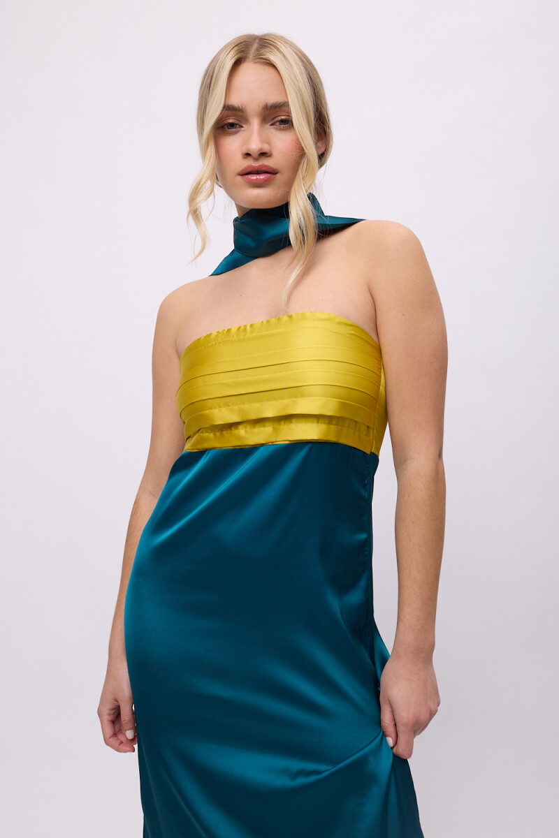 Vestido Mare Petroleo