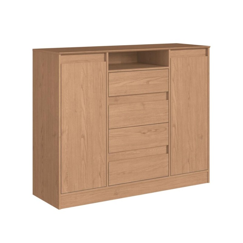 Cómoda Noble 4 Cajones 2 Puertas Angelin Cómoda Noble 4 Cajones 2 Puertas Angelin