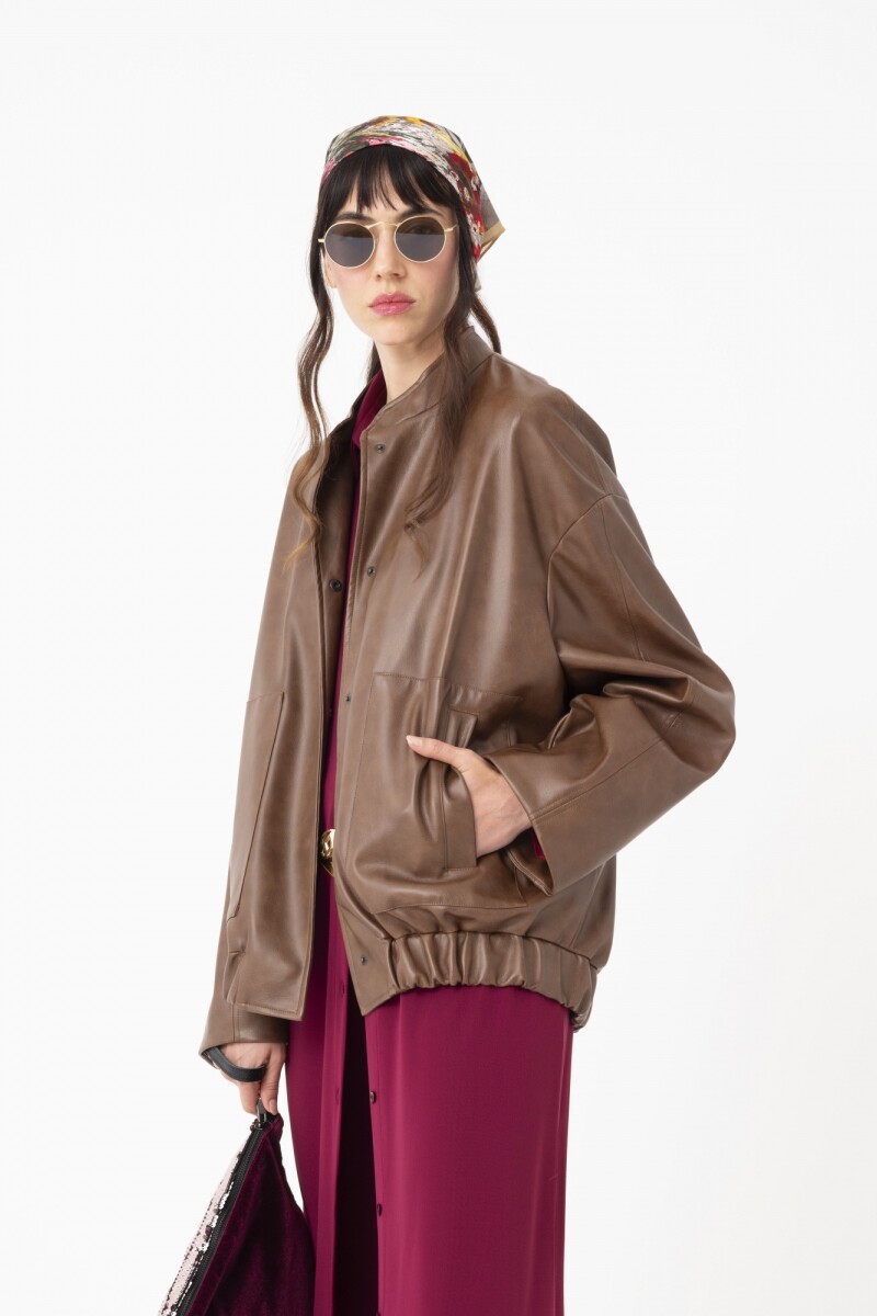 Chaqueta bomber Chocolate