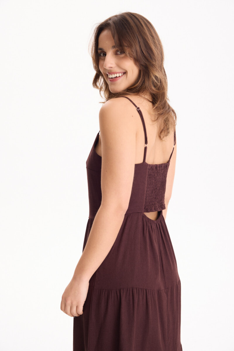 Vestido Venice Marron