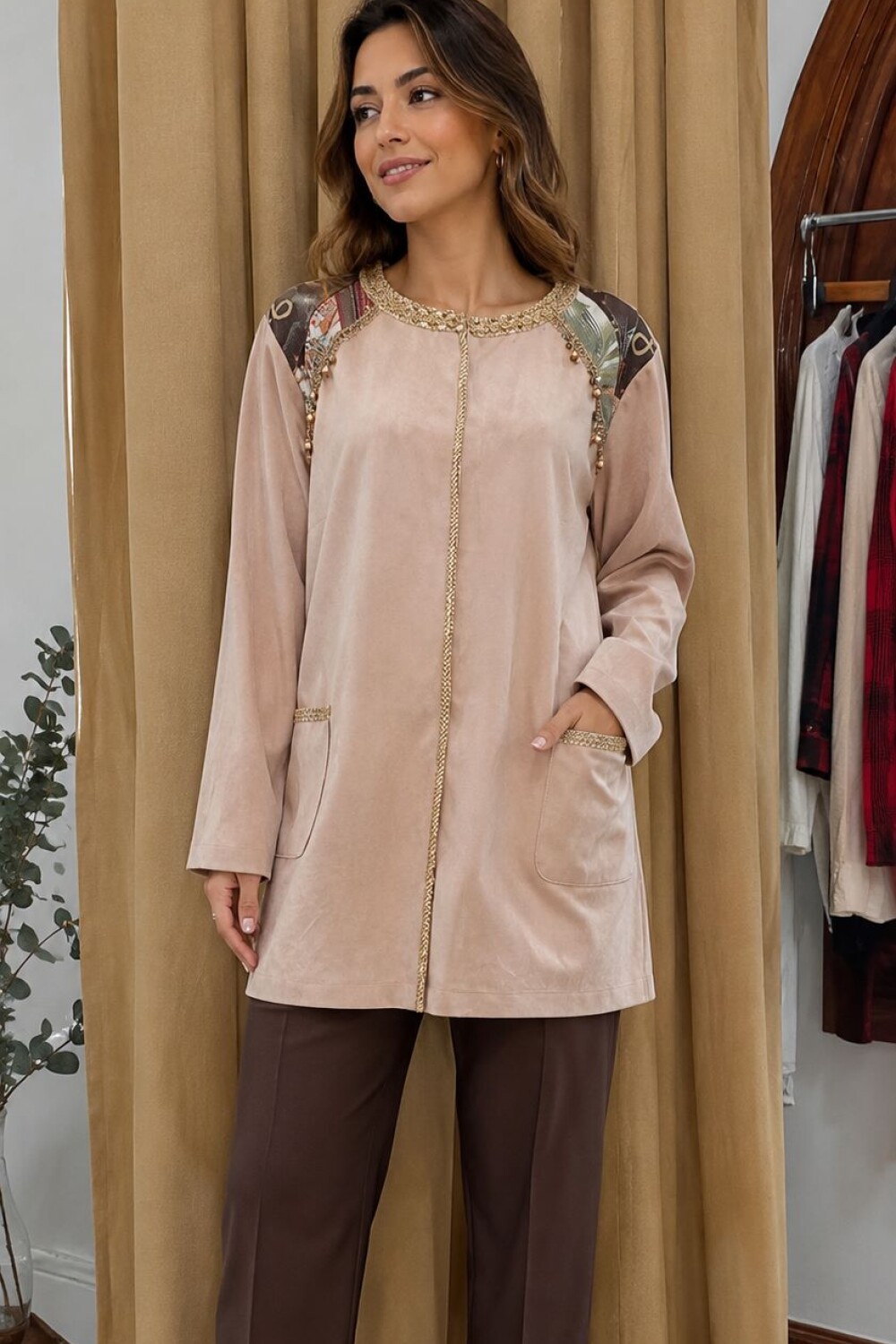 CHAQUETA BETTY Beige