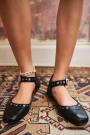 MYSTIC MARY JANE FLAT Negro