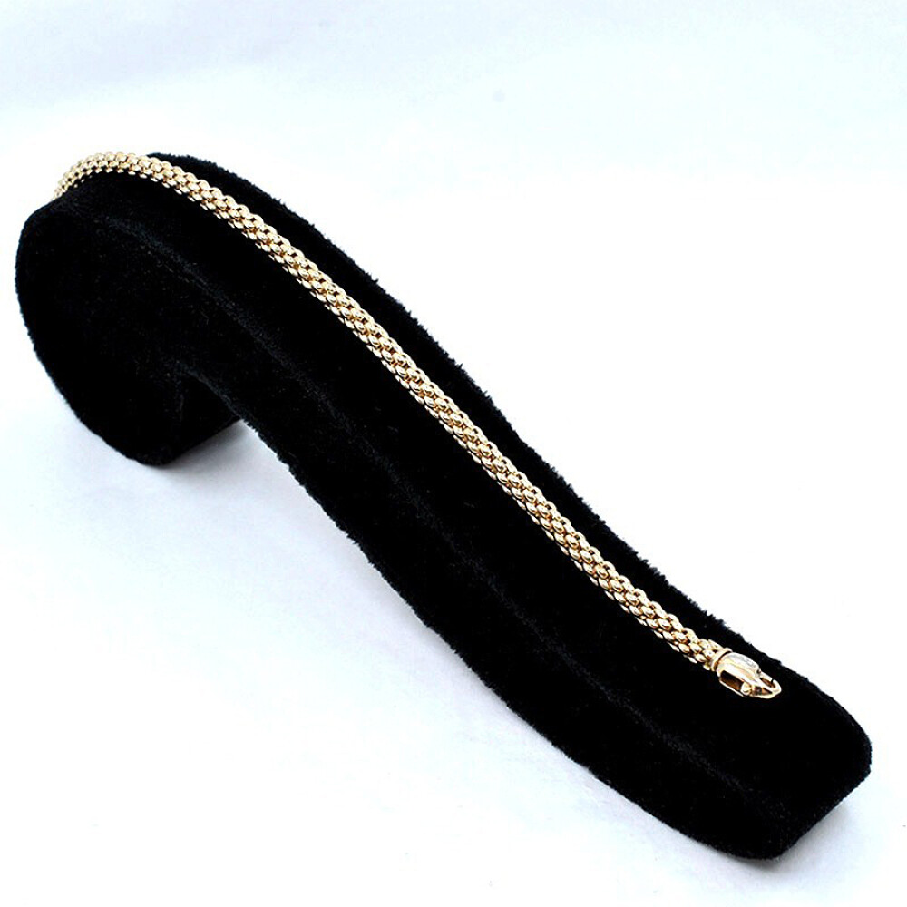 Pulsera En Oro 18K Rosa De 19 Cm Pulsera En Oro 18K Rosa De 19 Cm