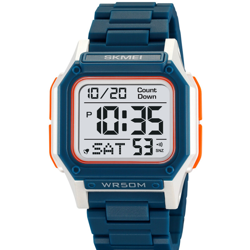 Reloj Skmei 2264BUWT Hombre Digital Azul con Pantalla Blanca Reloj Skmei 2264buwt Hombre Digital Azul Con Pantalla Blanca