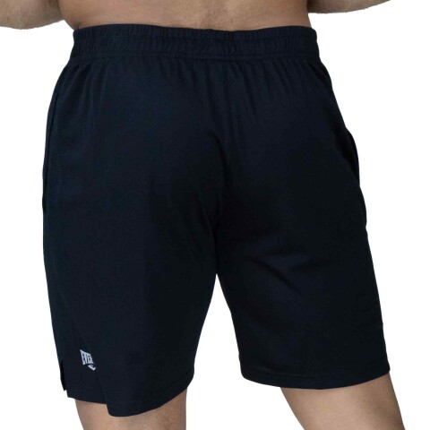 SHORT MEN POLY EVERLAST BIG LOGO II 7" BK