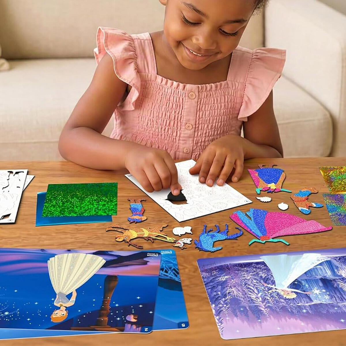 Set de Arte Foil Fun Frozen Skillmatics 