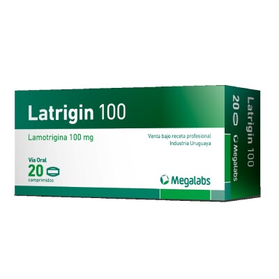 Latrigin 100 Mg. 20 Tabletas Latrigin 100 Mg. 20 Tabletas