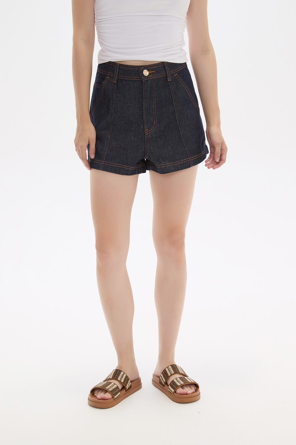 Short Mirnia Azul Indigo