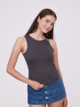 Tops Denster Gris Oscuro