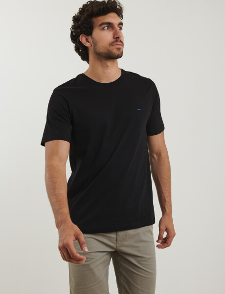 520958 T-SHIRT HARRINGTON LABEL Negro