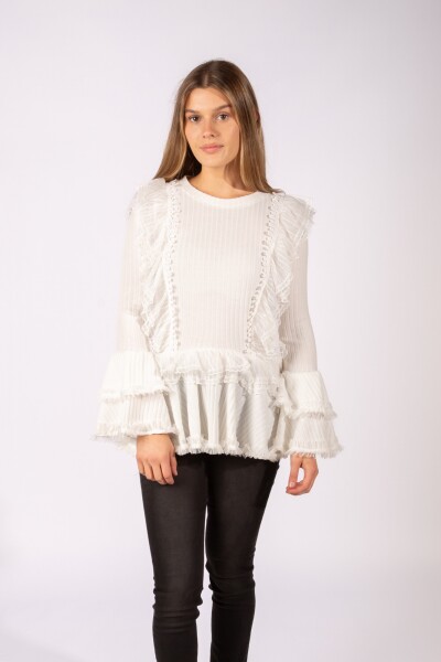 Sweater Amélie Blanco