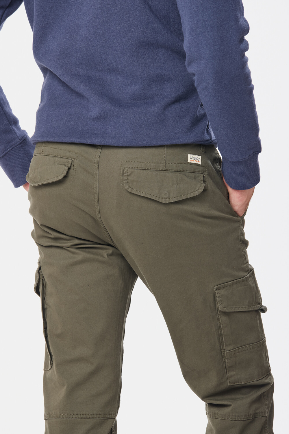 PANTALÓN CARGO Verde