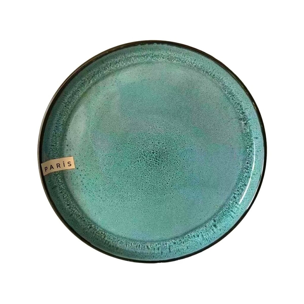 PLATO DE MESA D27CM PARIS SURTIDO VERDE/AZUL 