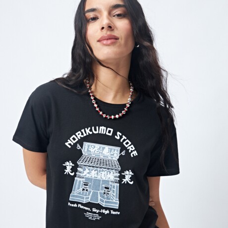 REMERA NORIKUMO Negro