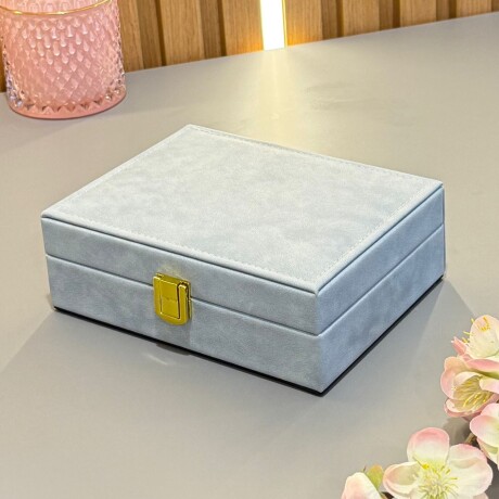 Joyero Organizador Cuero Sintético Alto 6cm x Largo 17cm x Ancho 13cm Joyero Organizador Cuero Sintético Alto 6cm x Largo 17cm x Ancho 13cm