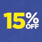 15% OFF