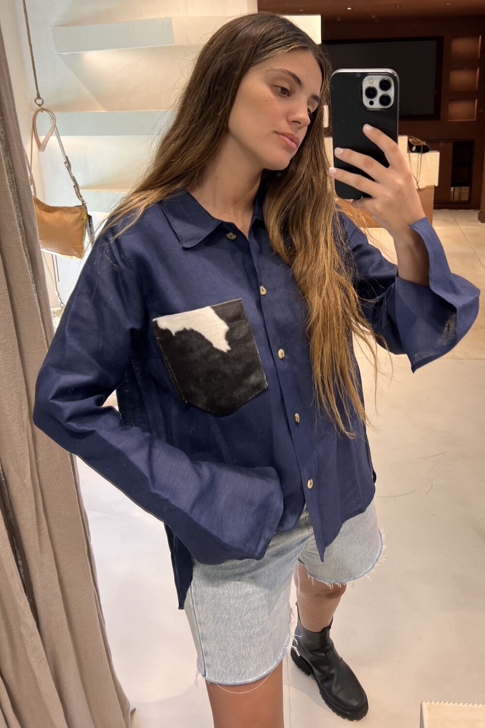 Pocket Shirt Azul